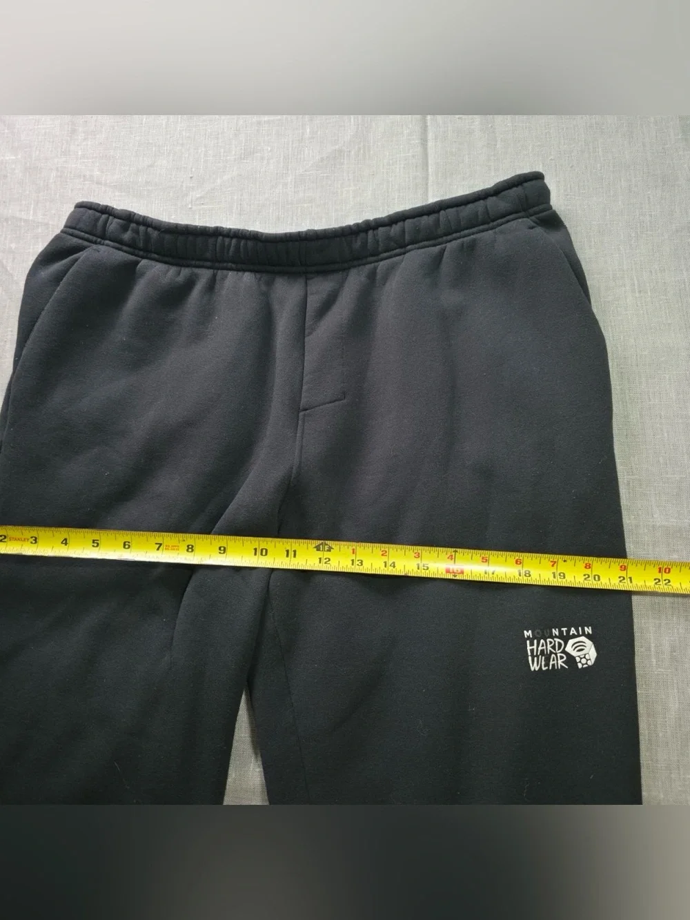 Mountain Hardwear Polartec Fleece Sweatpants Black Men's XL Heavyweight